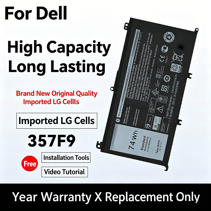 Dell Laptop Insprion 14/15 Inspiron 5370 5488 7559 G3 3579 Computer Battery