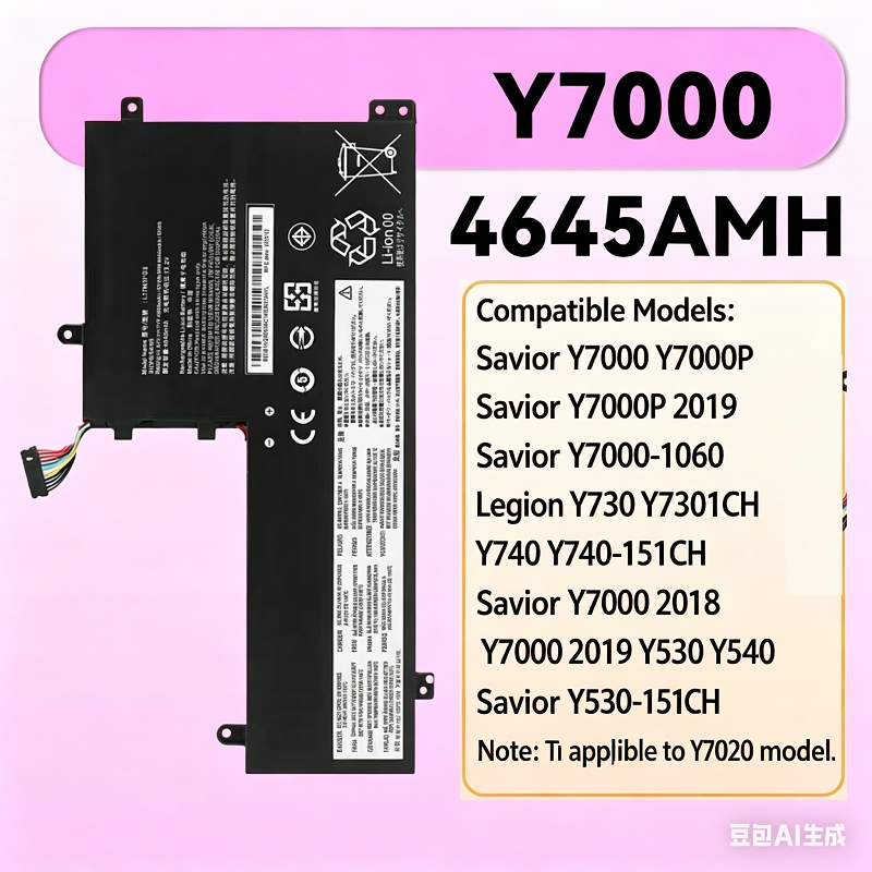 Lenovo Legion Y7000P Laptop Y530-15ICH L17L3PG1 L17M3PG3 Battery