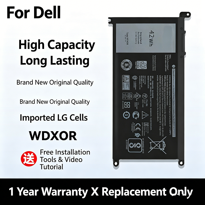 Dell laptop battery WDX0R for Inspiron 15/Vostro 14/XPS 13 7000 series